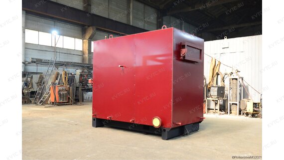Котел на дровах 0.4 МВт производственный