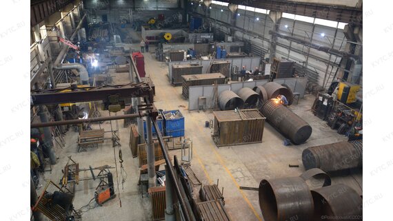 Производство парогенератора 1200 кг на мазуте